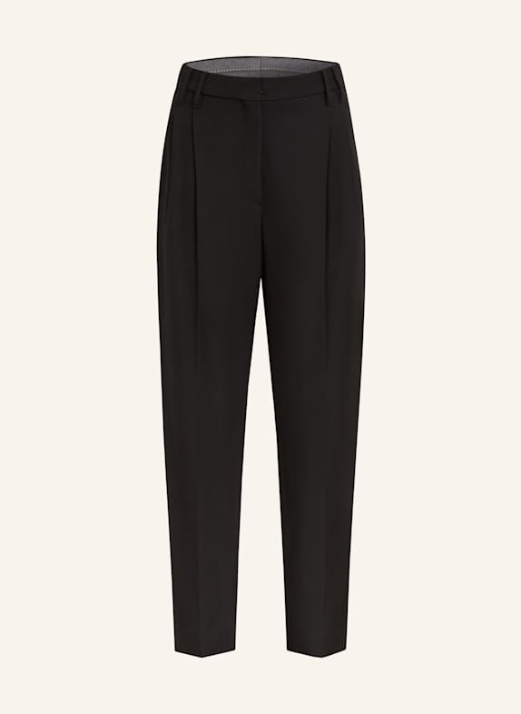 BRUNELLO CUCINELLI Hose mit Schmuckperlen SCHWARZ