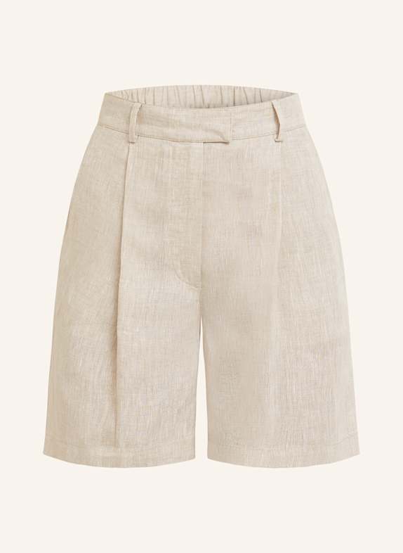 BRUNELLO CUCINELLI Leinenshorts CREME