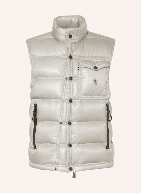 MONCLER GRENOBLE Daunenweste NANTU HELLGRAU