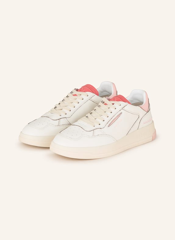 GHOUD Sneakersy TWEENER BIAŁY/ RÓŻOWY