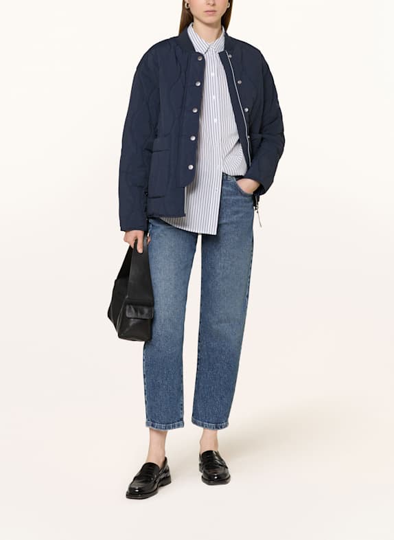 OPUS Steppjacke HALOTTE DUNKELBLAU