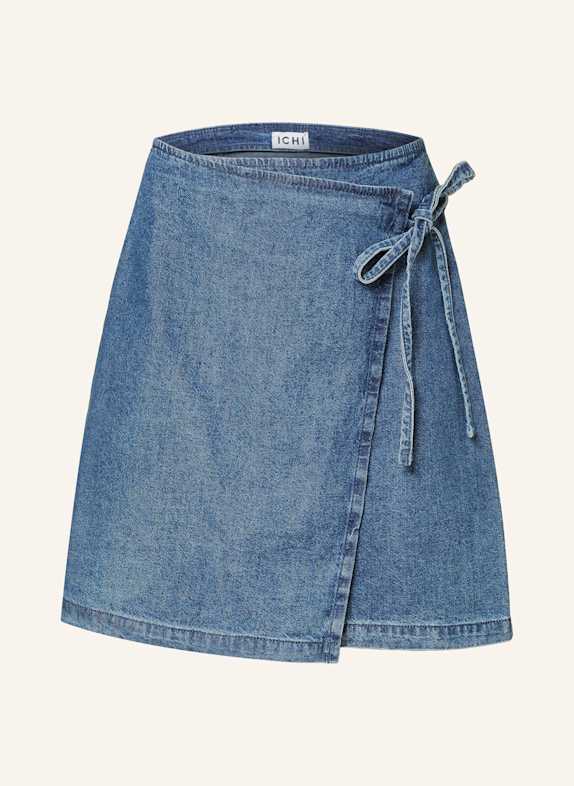 ICHI Spódnica jeansowa IHDALLAS 200339 Medium blue