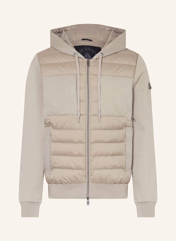 MOOSE KNUCKLES Jacke GARNIER im Materialmix TAUPE