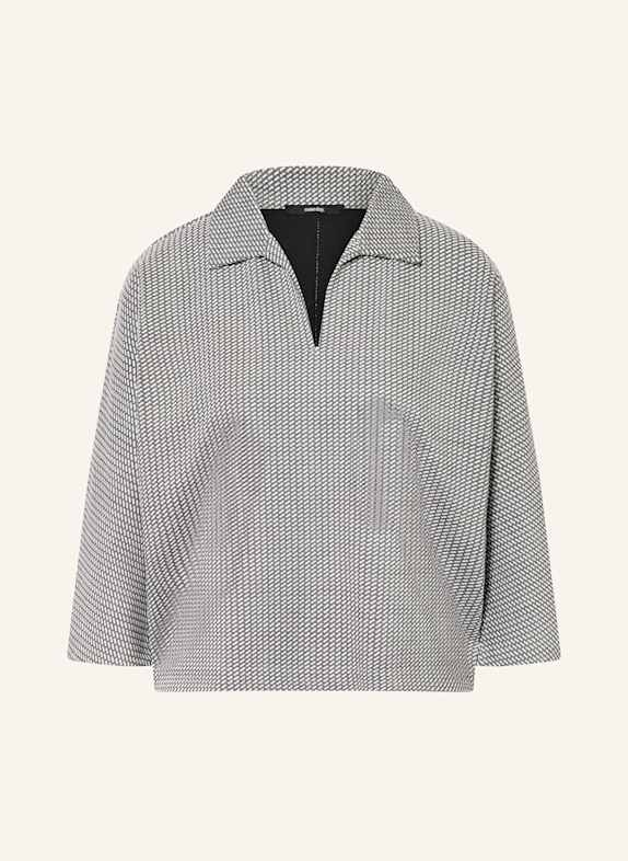 someday Longsleeve UCARLA mit 3/4-Arm SCHWARZ/ WEISS