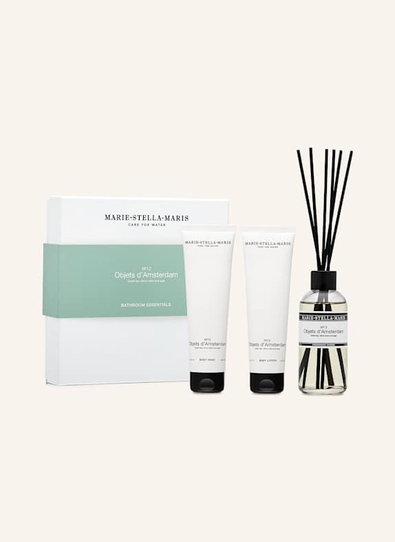 MARIE-STELLA-MARIS OBJETS D'AMSTERDAM care set WHITE/ BLACK