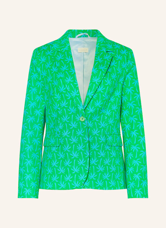 MILANO ITALY Blazer GREEN/ LIGHT BLUE