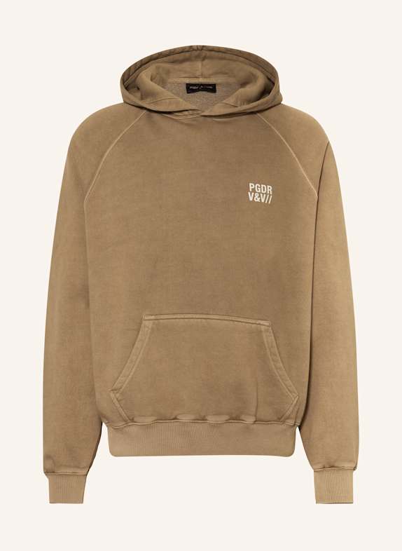 PEGADOR Hoodie BRAUN