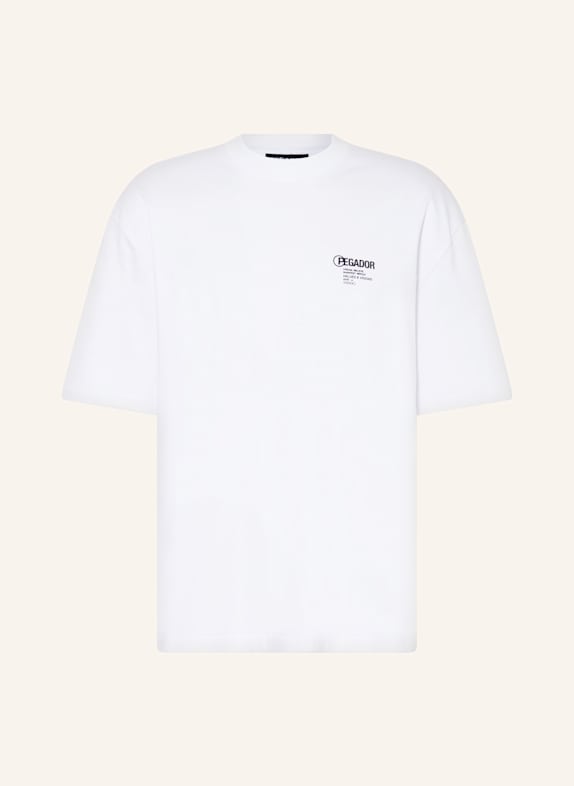 PEGADOR Oversized-Shirt MAHAN WEISS