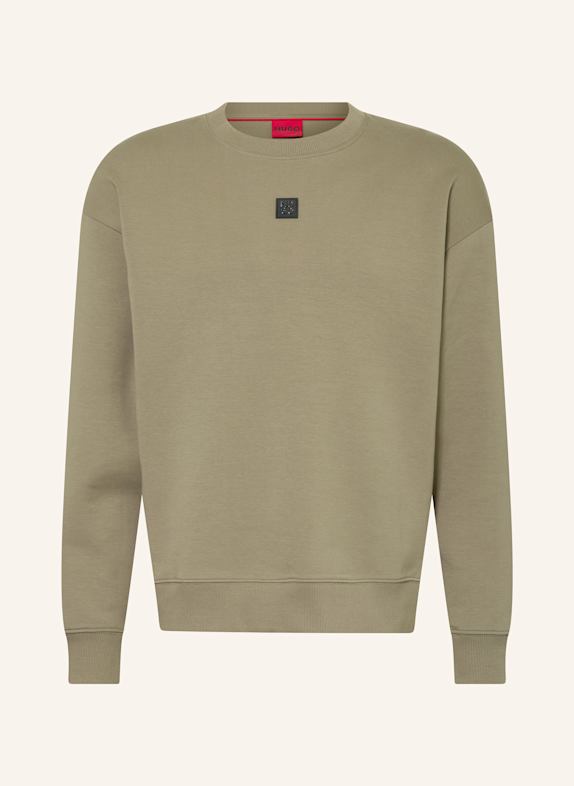 HUGO Sweatshirt DETTIL BRAUN