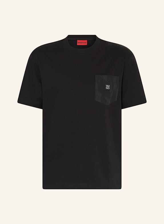HUGO T-Shirt DOMBIRO SCHWARZ