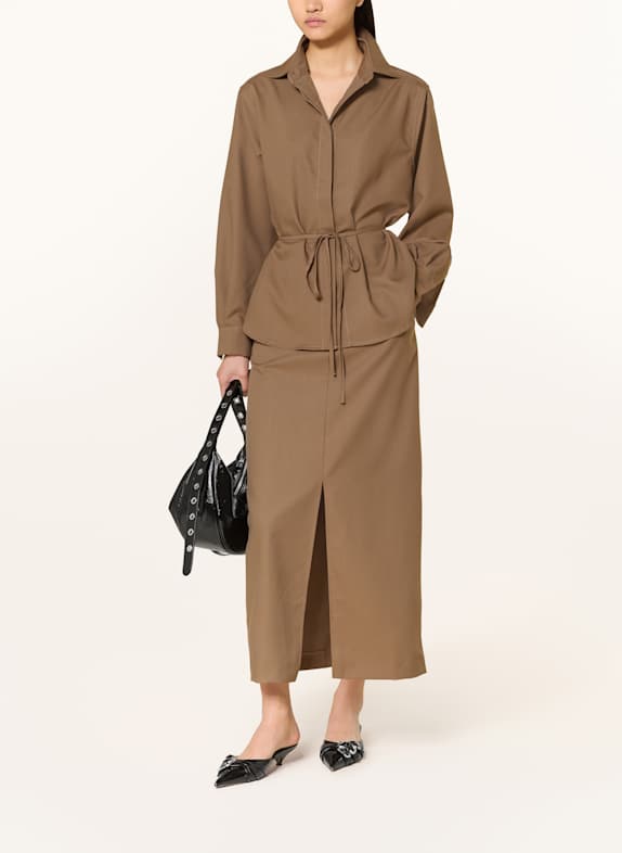 NEO NOIR Overshirt WALDIS TAUPE