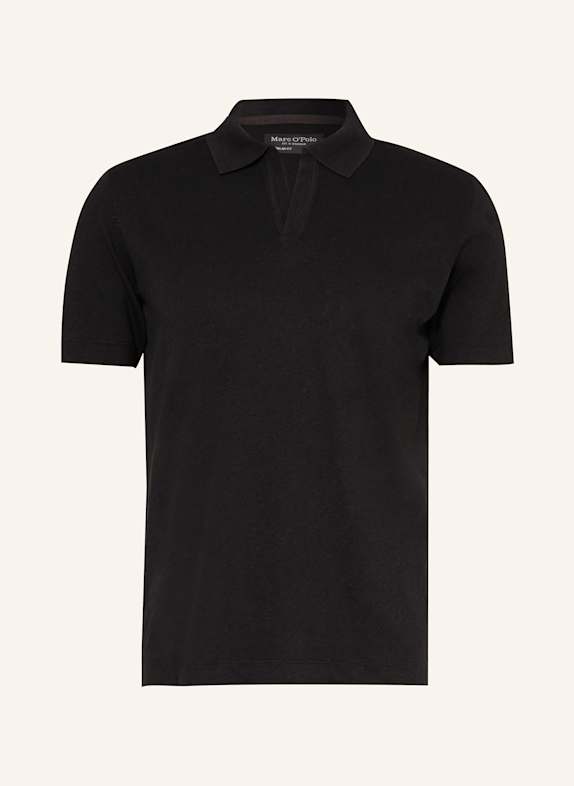 Marc O'Polo Piqué-Poloshirt SCHWARZ