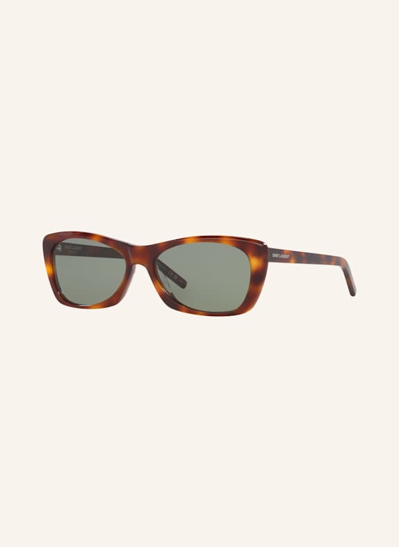 SAINT LAURENT Sonnenbrille YS000507 4402J1 - HAVANA/ GRÜN