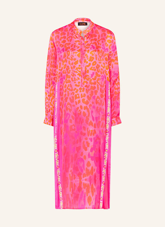 miss goodlife Satinkleid PINK/ ORANGE