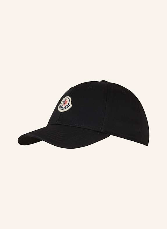 MONCLER Czapka z daszkiem CZARNY