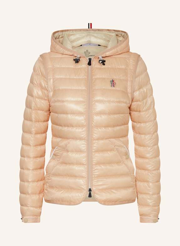 MONCLER GRENOBLE Daunenjacke KARURA mit abnehmbaren Ärmeln ROSA