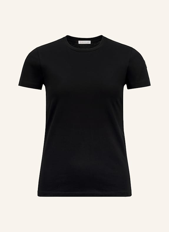 MONCLER T-Shirt SCHWARZ