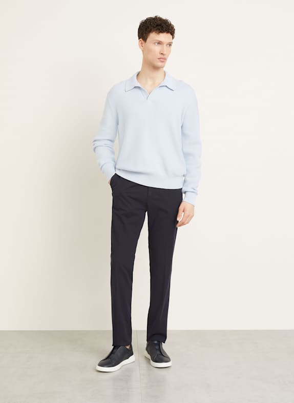ZEGNA Chino Regular Fit DONKERBLAUW
