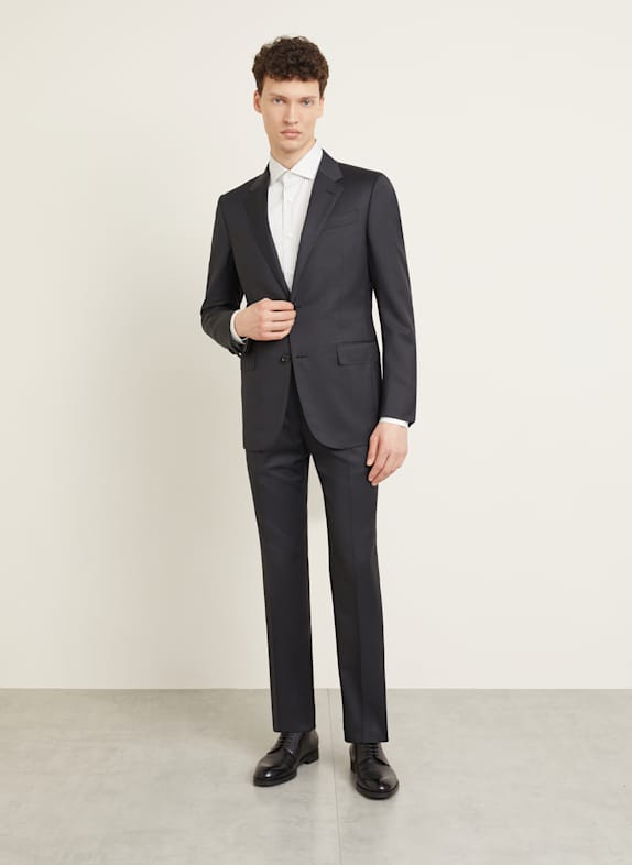 ZEGNA Pak Extra Slim Fit DONKERGRIJS