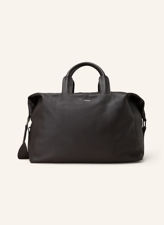 ZEGNA Reisetasche RAGLAN DUNKELBRAUN