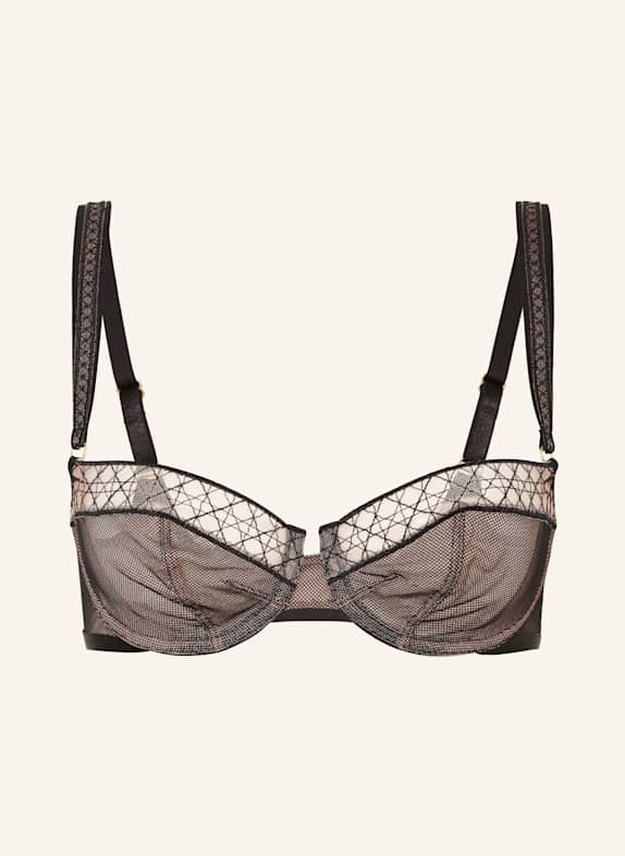 Triumph PALINA COSMIC HEARTBEAT underwired bra BLACK/ ROSE