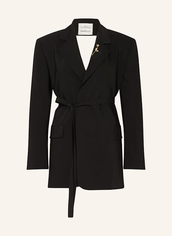 MARELLA Blazer mit Cut-out SCHWARZ