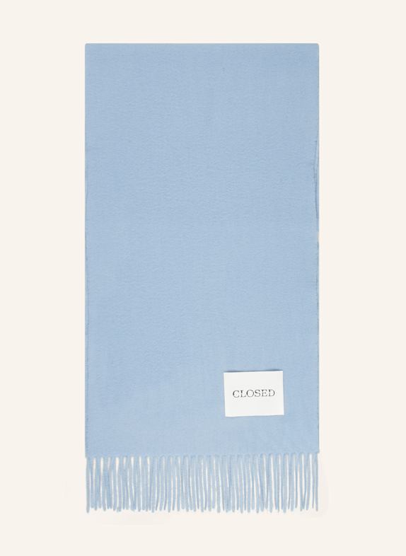 CLOSED Schal HELLBLAU