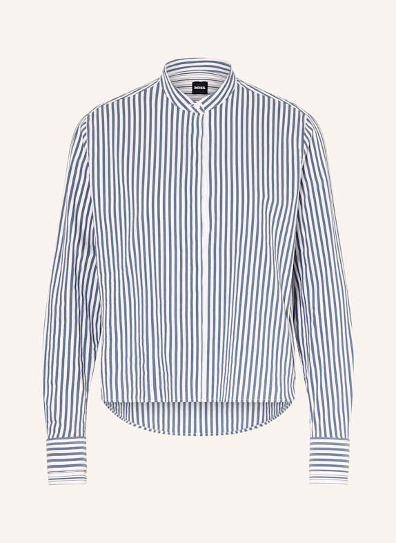 BOSS Cropped-Bluse BERTYNA WEISS/ BLAU
