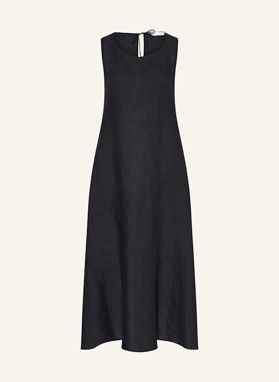 ROBERT FRIEDMAN Leinenkleid ALBAL SCHWARZ