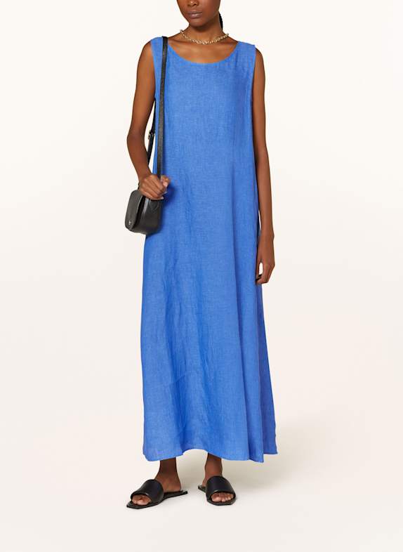 ROBERT FRIEDMAN Leinenkleid ALBAL BLAU