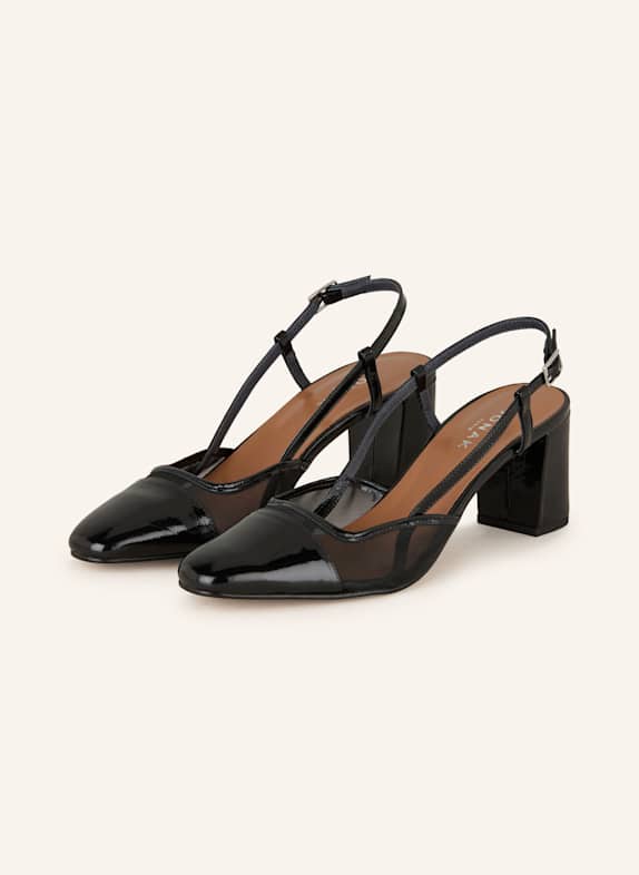 JONAK Slingpumps SCHWARZ