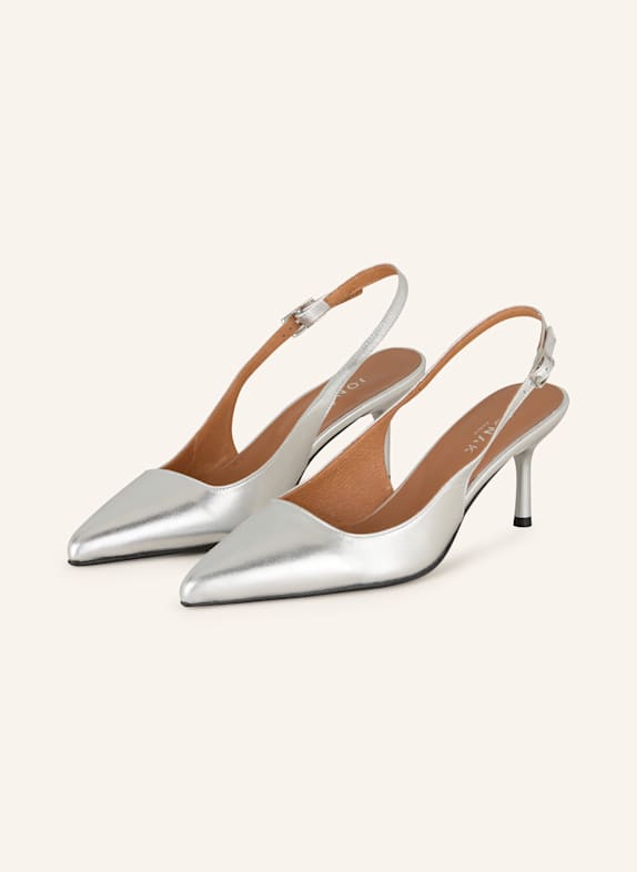 JONAK Slingpumps Diamantus SILBER