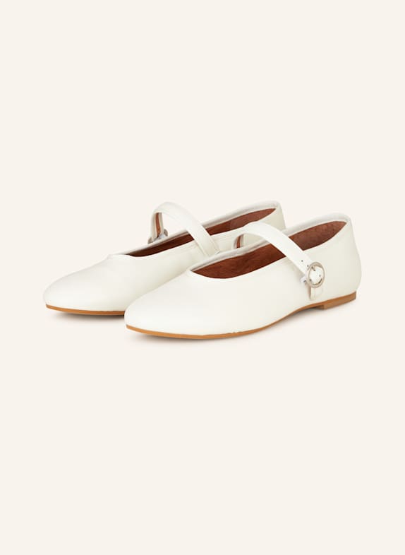 JONAK Mary-Jane-Ballerinas DEESSE ECRU