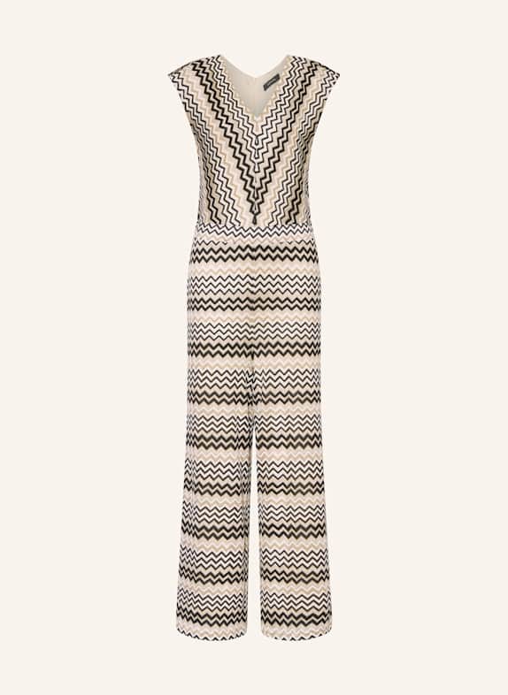 comma Jumpsuit WEISS/ BEIGE/ SCHWARZ