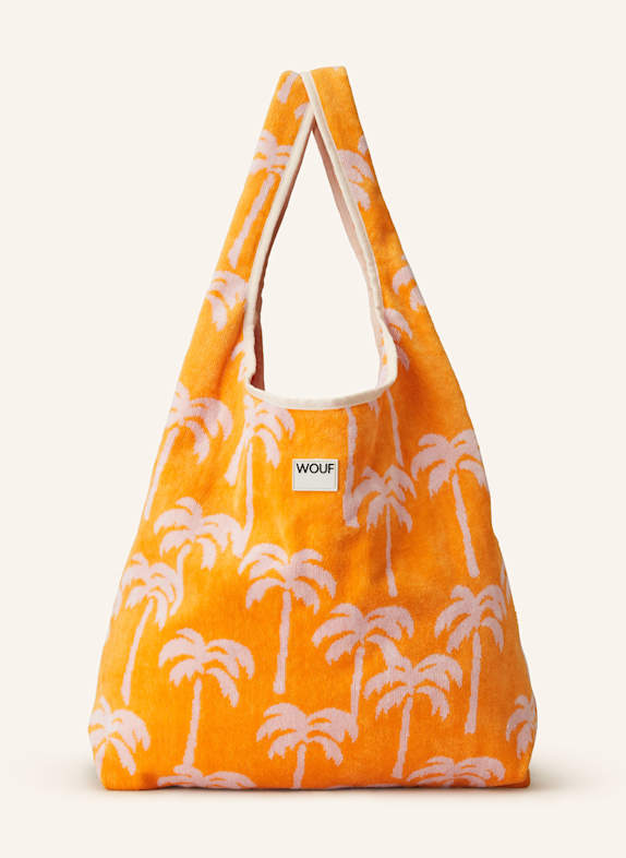 WOUF Handtasche LANZAROTE NEONORANGE/ ROSA