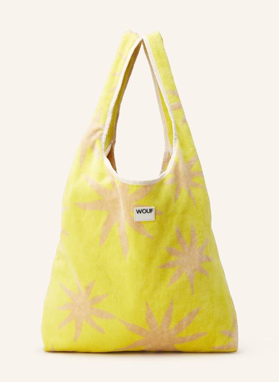 WOUF Shopper TENERIFE GELB/ HELLBRAUN