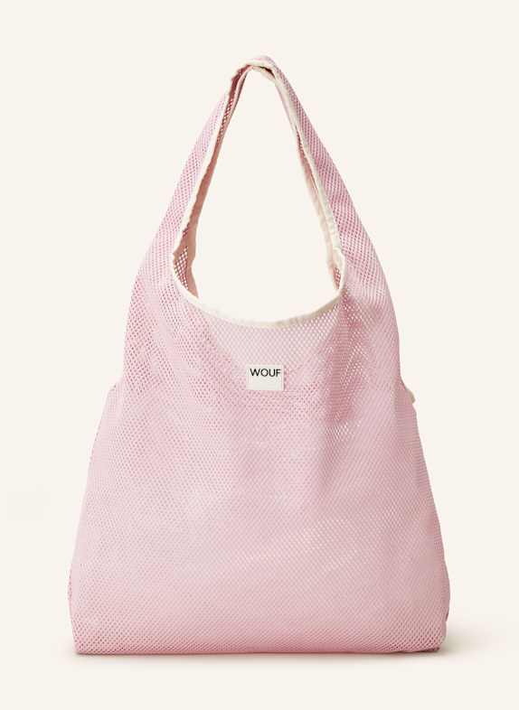 WOUF Shopper ONYX aus Mesh ROSA