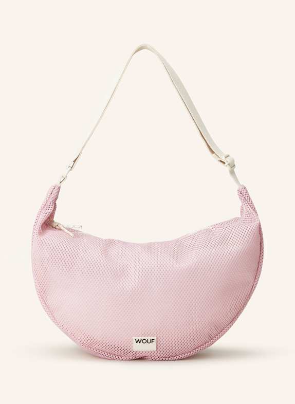WOUF Umhängetasche aus Mesh ROSA