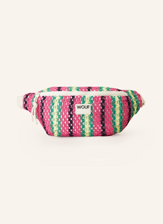 WOUF Gürteltasche TRAMONTANE PINK/ GRÜN/ GELB