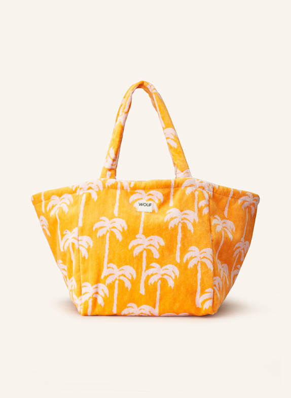 WOUF Shopper TENERIFE LARGE NEONORANGE/ ROSA