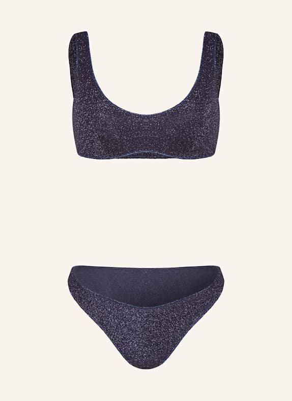 Oséree Bustier-Bikini LUMIERE SPORTY DUNKELBLAU