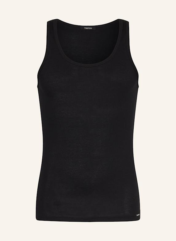 TOM FORD Unterhemd SCHWARZ