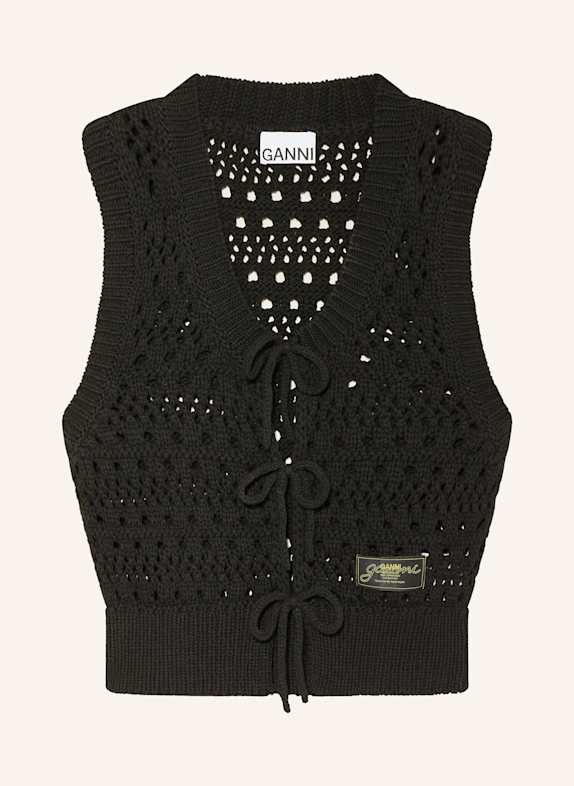 GANNI Cardigan BLACK