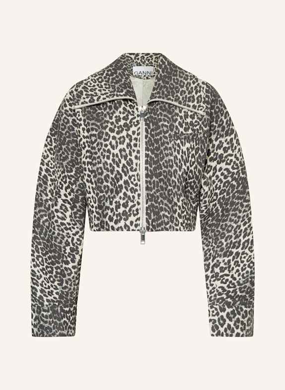 GANNI Jacket CREAM/ BLACK