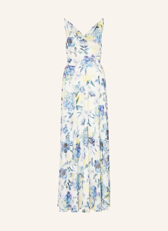 V by Vera Mont Abendkleid CREME/ BLAU/ GELB
