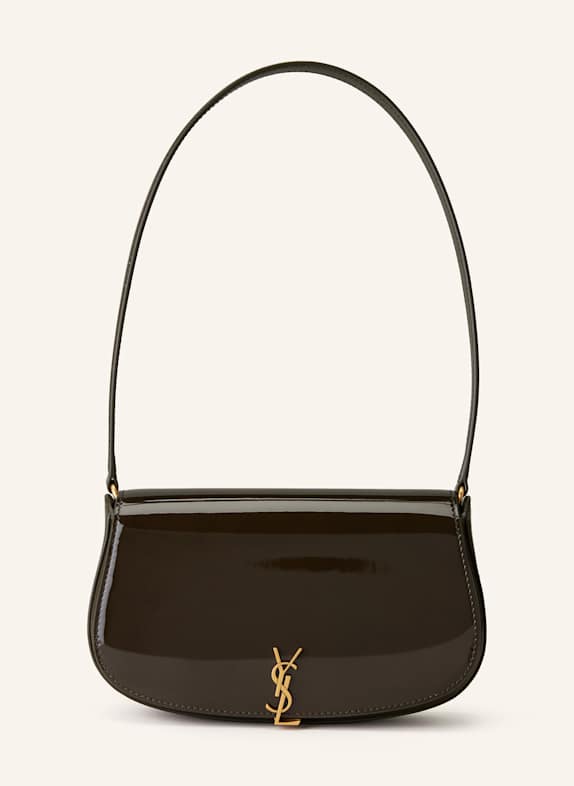 SAINT LAURENT Handtasche VOLTAIRE MINI DUNKELGRÜN