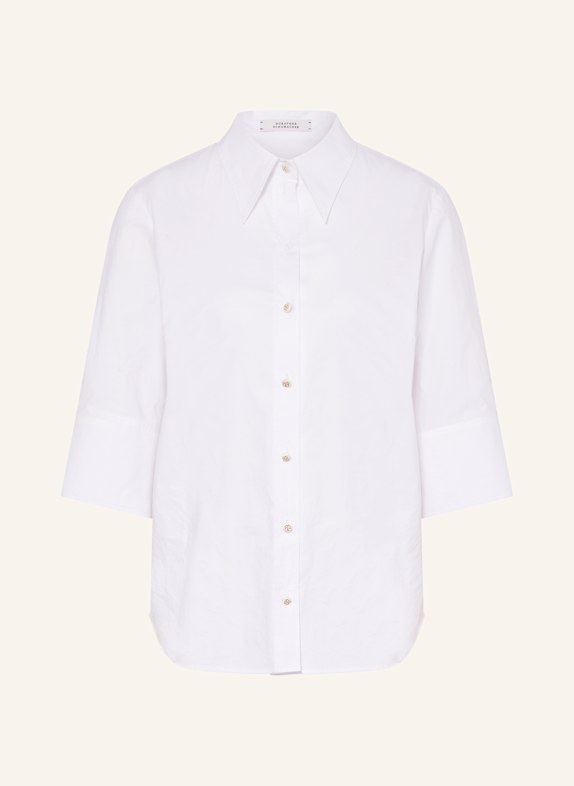 DOROTHEE SCHUMACHER Hemdbluse PURE POWER mit 3/4-Arm WEISS