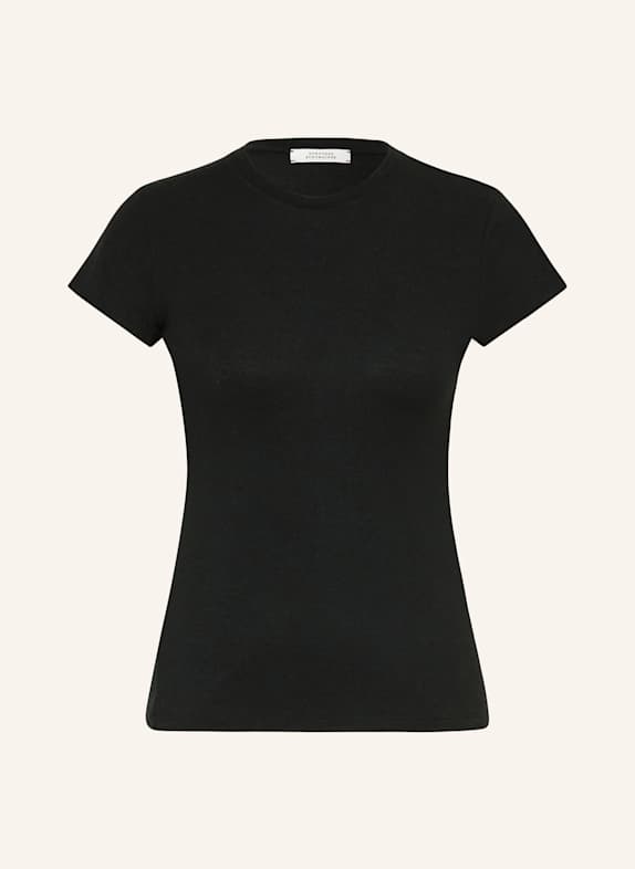 DOROTHEE SCHUMACHER T-shirt CHIC COMFORT CZARNY