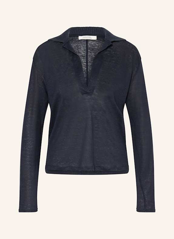 DOROTHEE SCHUMACHER Longsleeve NATURAL EASE DUNKELBLAU
