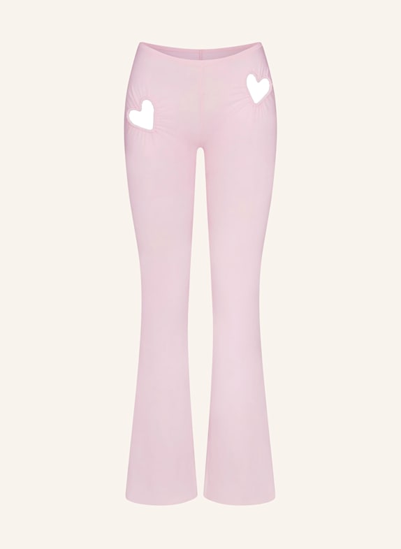 SKIMS COTTON JERSEY lounge pants CHERRY BLOSSOM